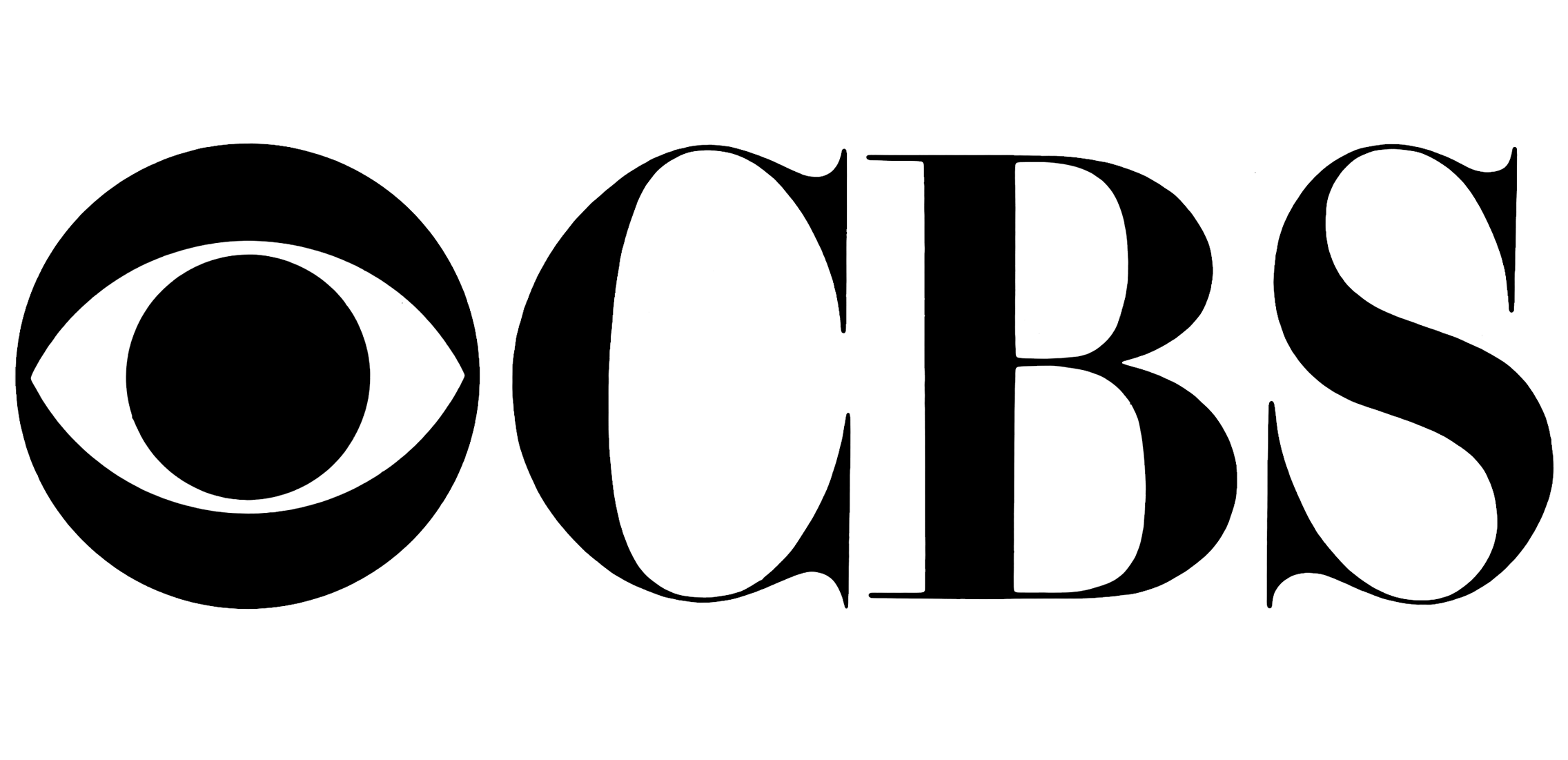 CBS logo Black eye CBS logo