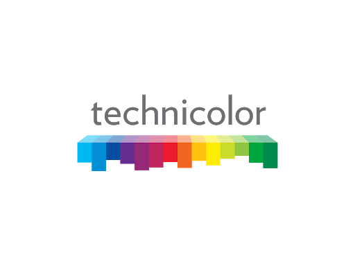 Multi-coloured Technicolor logo