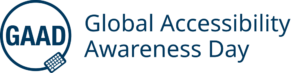 Logo: GAAD Global Accessibility Awareness Day